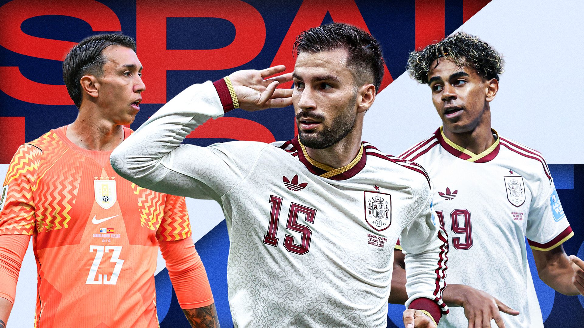 Spain Uruguay ratings GFX